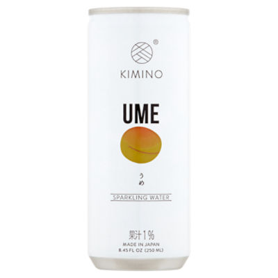 Kimino Ume Sparkling Water, 8.45 fl oz Fairway