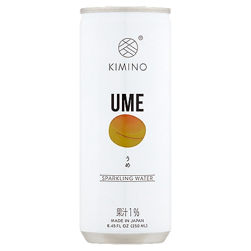 Kimino Ume Sparkling Water, 8.45 fl oz