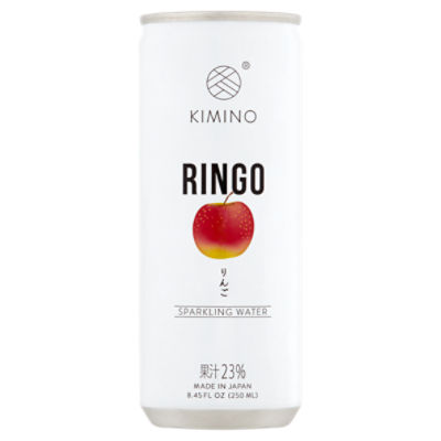 Kimino Ringo Sparkling Water, 8.45 fl oz