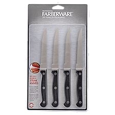 Farberware 4 1/2 Inch, Steak Knives, 4 Each