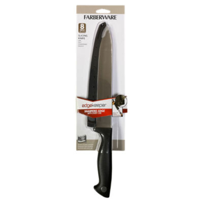 Farberware Edgekeeper 8 Inch Slicing Knife with Self Sharpening Sheath