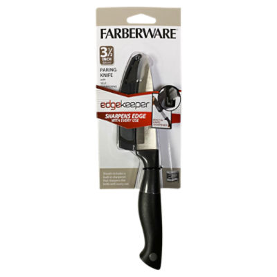 Farberware Edgekeeper 3 1/2 inch Paring Knife with Self Sharpening Sheath