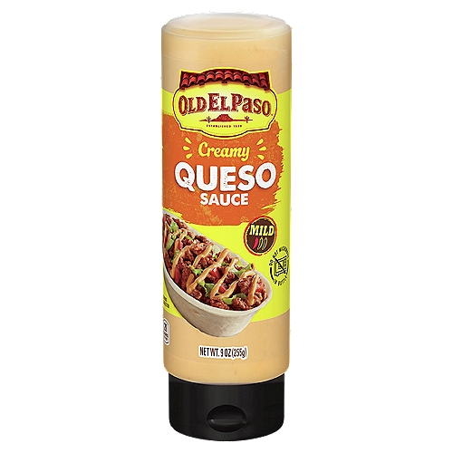 Old El Paso Creamy Queso Sauce, 9 oz
Taco night made easy!