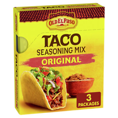 Old El Paso Original Taco Seasoning Mix, 1 oz, 3 count ShopRite