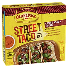 Old El Paso Carne Asada Steak Street Taco Kit, 11.3 oz