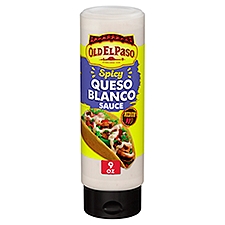 Old El Paso Spicy Queso Blanco Sauce, 9 oz