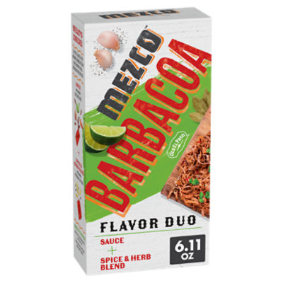 Old El Paso Mezco Barbacoa Sauce + Spice & Herb Blend Flavor Duo, 6.11 oz