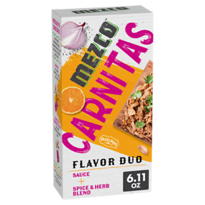 Old El Paso Mezco Carnitas Sauce + Spice & Herb Blend Flavor Duo, 6.11 oz