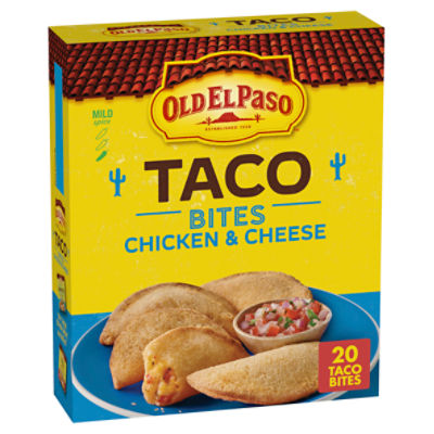 OEP TACO BITE CHIC CHEESE 20 CT 13ounce