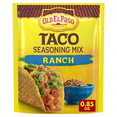 Old El Paso Ranch Taco Seasoning Mix, 0.85 oz, 0.85 Ounce