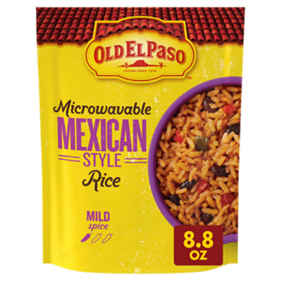 Old El Paso Microwavable Mexican Style Rice, 8.8 oz, 8.8 Ounce