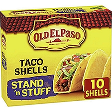 Old El Paso Stand 'N Stuff Taco Shells, 10 count, 4.7 oz, 4.7 Ounce