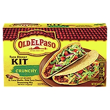 Old El Paso Taco Dinner Kit, Crunchy, 12 Each