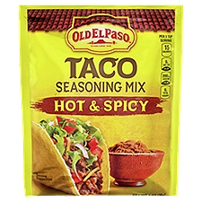 Old El Paso Hot & Spicy Taco, Seasoning Mix, 1 Ounce