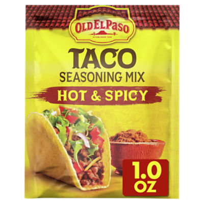 Old El Paso Hot & Spicy Taco Seasoning Mix, 1 oz, 1 Ounce