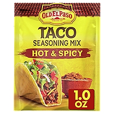 Old El Paso Hot & Spicy Taco Seasoning Mix, 1 oz, 1 Ounce