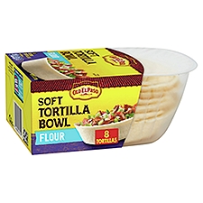 Old El Paso Soft Flour Tortilla Bowl, 8 count, 6.7 oz
