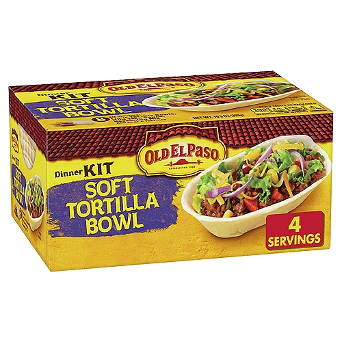Old El Paso Tortilla Bowl Kit, 10.9 oz