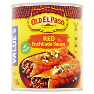 Old El Paso Mild Red Enchilada Sauce Value Size, 28 oz