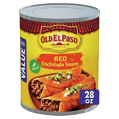 Old El Paso Mild Red Enchilada Sauce Value Size, 28 oz