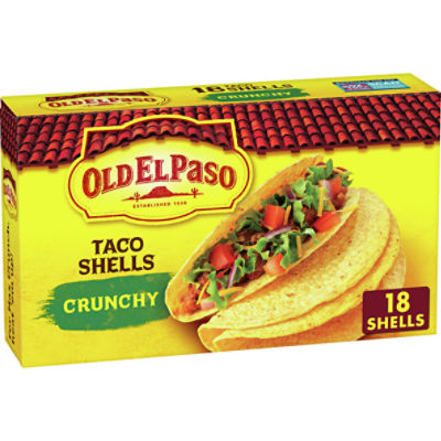 Old El Paso Old El Paso Crunchy Taco Shells, 18 count, 6.89 oz, 6.89 Ounce 