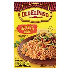 Old El Paso Rice, Cheesy Mexican Style, 7.6 Ounce