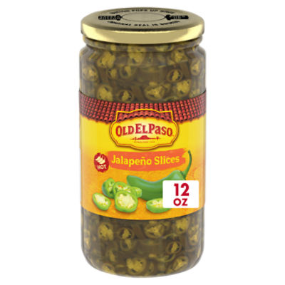 Old El Paso Jalapeño Slices Pickled, 12 oz