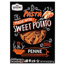 Veggiecraft Farms Penne Made with Sweet Potato, Pasta , 8 Ounce