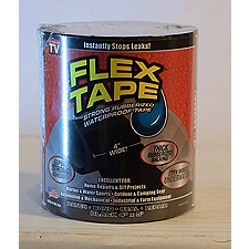 Flex Tape 4 inch Black Tape, 1 each, 1 Each
