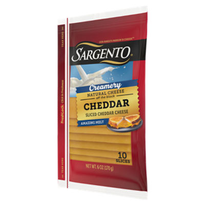 Sargento® Creamery Shredded Natural Cheddar Cheese, 7 oz.