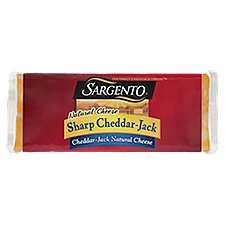 Sargento Sharp Cheddar-Jack Natural, Cheese, 8 Ounce