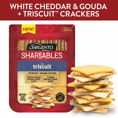 Sargento Shareables Triscuit Original Crackers, 6 oz