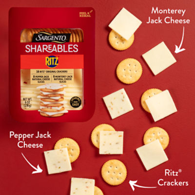 Sargento Shareables Ritz Original Crackers, 16 count, 6 oz