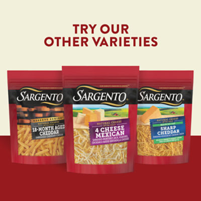 Sargento Traditional Cut Shredded Mozzarella Natural Cheese, 8 oz