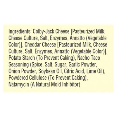 Sargento Nacho & Taco Natural Cheese, 8 oz