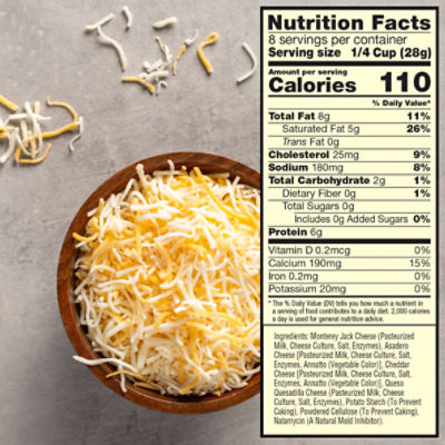 Sargento 4 Cheese Mexican Natural Cheese, 8 oz