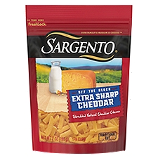 SARGENTO Shredded Extra Sharp Natural Cheddar Cheese, 7 oz
