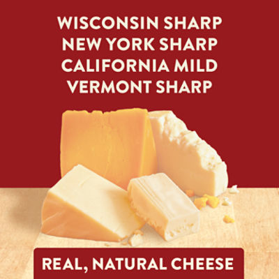 Sargento Shredded 4 State Cheddar Natural Cheese, 7.5 oz