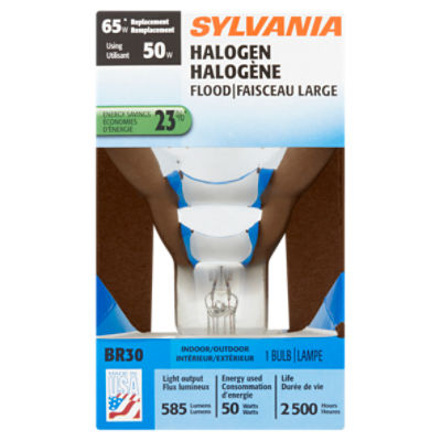 6-Pack BR30 LED Flood Bulbs - 65W Equivalent, 5000K Daylight, Dimmable 9W Bulbs