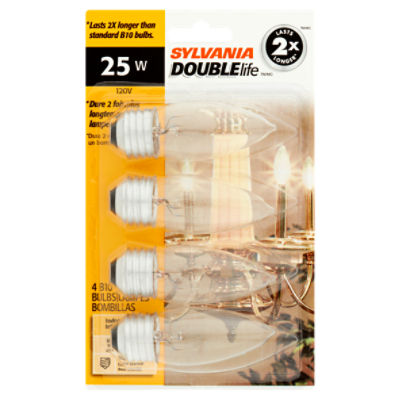 Sylvania Daylight 40 Watts A15 Bulbs, 2 count