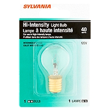 Sylvania 40 Watts S11 Hi-Intensity Light Bulb, 1 Each