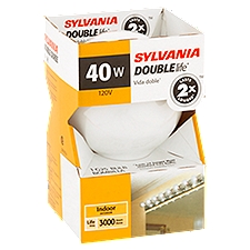 Sylvania Double Life 40W G25 Bulb