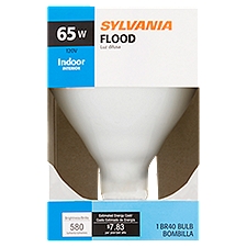Sylvania 65W Flood BR40, Bulb, 1 Each