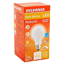 Sylvania Natural LED 100W Soft White A21 Bulb