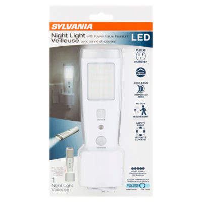 Sylvania power failure on sale led night light