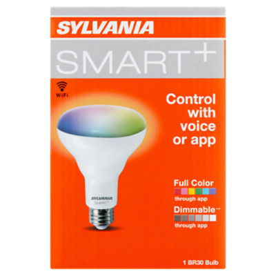 Sylvania Smart+ Wifi BR30 Bulb, 1 count