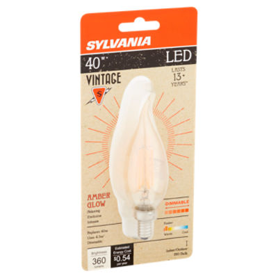 Sylvania 40W Appliance Frosted A15 Light Bulb