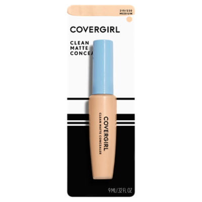 Covergirl 215-220 Medium Clean Matte Concealer, .32 fl oz, 0.37 liq ounce