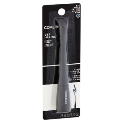 Covergirl Get in Line 330 Black Crystal Liquid Liner, 0.08 fl oz