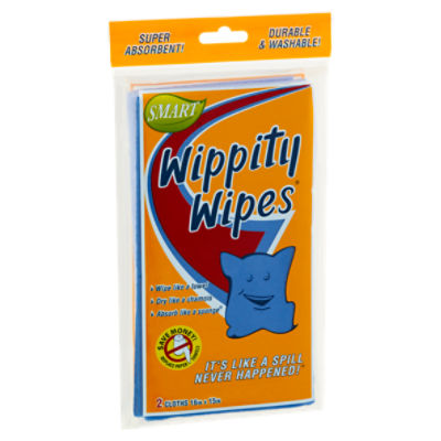 Pacific Dry Goods Wippity Wipes Cloths, 2 each